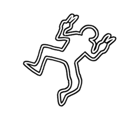 White line guys sticker #6259237