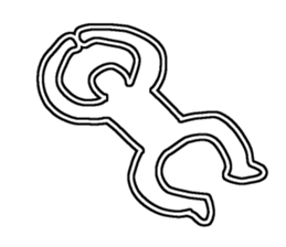 White line guys sticker #6259238