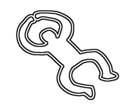 White line guys sticker #6259238