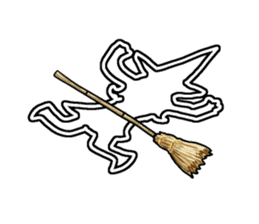 White line guys sticker #6259242