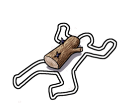 White line guys sticker #6259243