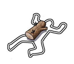 White line guys sticker #6259243