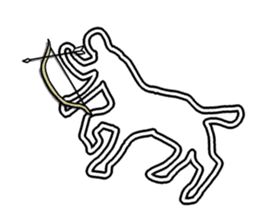 White line guys sticker #6259246