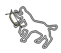 White line guys sticker #6259246