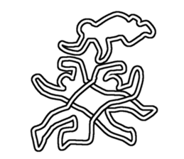 White line guys sticker #6259249