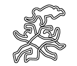 White line guys sticker #6259249