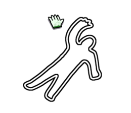 White line guys sticker #6259255