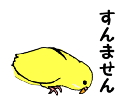 Birds of Kansai dialect sticker #6259303