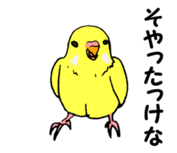 Birds of Kansai dialect sticker #6259311
