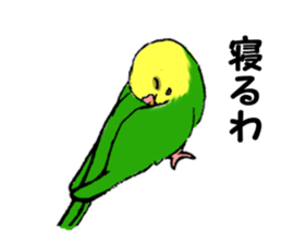 Birds of Kansai dialect sticker #6259329