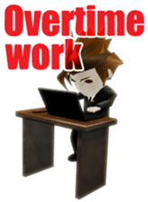 Lawyer 3D sticker sticker #6259621