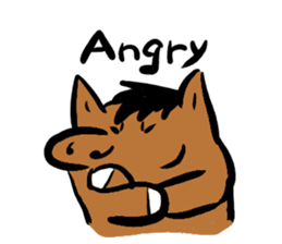 Stuffed toy Horse sticker #6259732