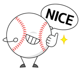 I love baseball!! sticker #6259826