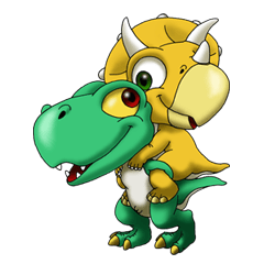 Q Dinosaur Family-T Rex English version