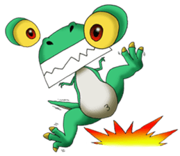 Q Dinosaur Family-T Rex English version sticker #6259956