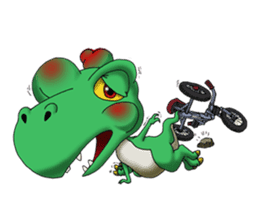 Q Dinosaur Family-T Rex English version sticker #6259958