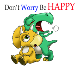 Q Dinosaur Family-T Rex English version sticker #6259960