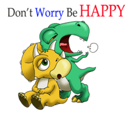 Q Dinosaur Family-T Rex English version sticker #6259960