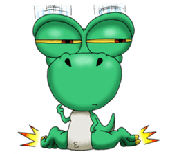 Q Dinosaur Family-T Rex English version sticker #6259968