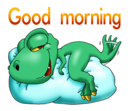 Q Dinosaur Family-T Rex English version sticker #6259974