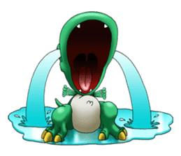 Q Dinosaur Family-T Rex English version sticker #6259976