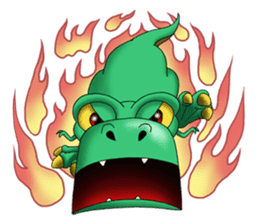 Q Dinosaur Family-T Rex English version sticker #6259979