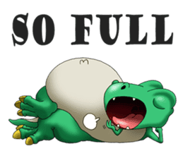 Q Dinosaur Family-T Rex English version sticker #6259985