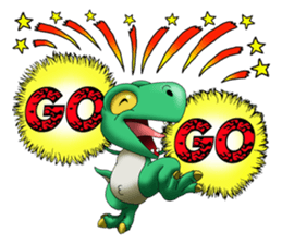 Q Dinosaur Family-T Rex English version sticker #6259986