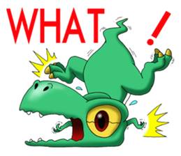 Q Dinosaur Family-T Rex English version sticker #6259987