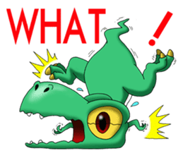 Q Dinosaur Family-T Rex English version sticker #6259987