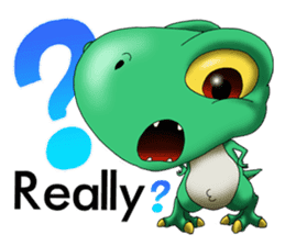 Q Dinosaur Family-T Rex English version sticker #6259988