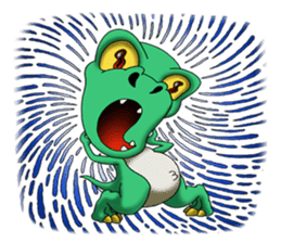 Q Dinosaur Family-T Rex English version sticker #6259991