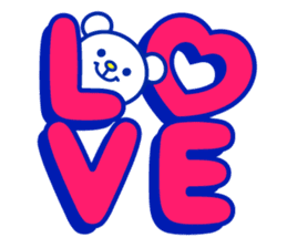 Marine bear : Tricolor color sticker #6260697