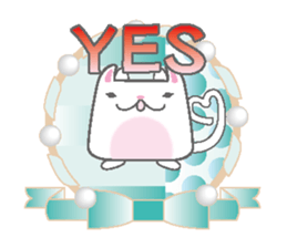 Honwa Cat (English) sticker #6260794