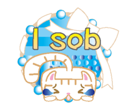 Honwa Cat (English) sticker #6260798