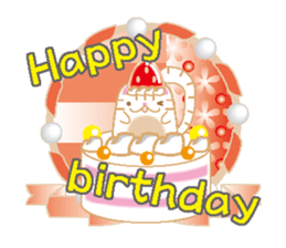 Honwa Cat (English) sticker #6260801