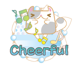 Honwa Cat (English) sticker #6260805