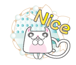 Honwa Cat (English) sticker #6260806