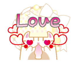 Honwa Cat (English) sticker #6260807