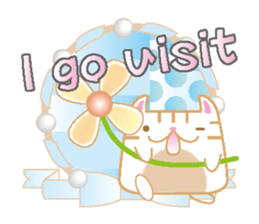 Honwa Cat (English) sticker #6260810