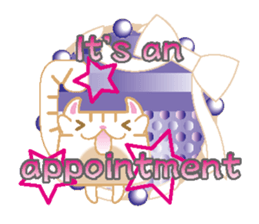 Honwa Cat (English) sticker #6260828