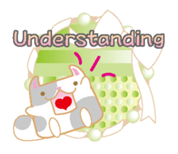 Honwa Cat (English) sticker #6260829