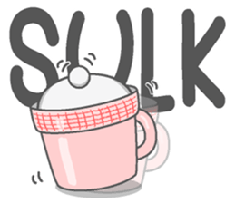 Rini Rabbit in a cup sticker #6260949