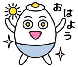 Eggs of character sticker #6261000