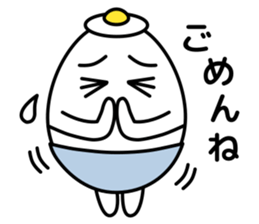 Eggs of character sticker #6261015