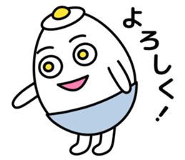 Eggs of character sticker #6261020