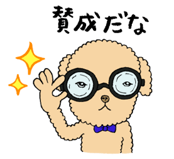 Happy days of Toy Poodle Part2 sticker #6261193