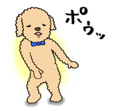 Happy days of Toy Poodle Part2 sticker #6261198