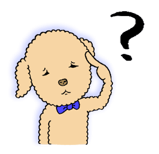 Happy days of Toy Poodle Part2 sticker #6261213