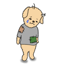 Happy days of Toy Poodle Part2 sticker #6261222